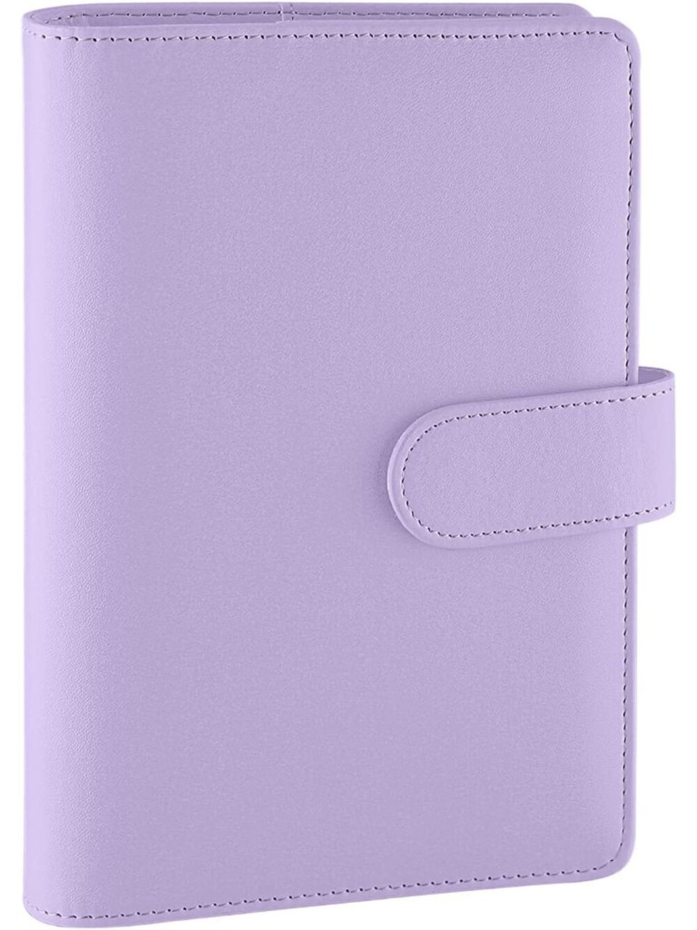 A6 PU Leather Notebook Binder - Refillable 6 Ring for A6 Filler Paper, Loose Lea